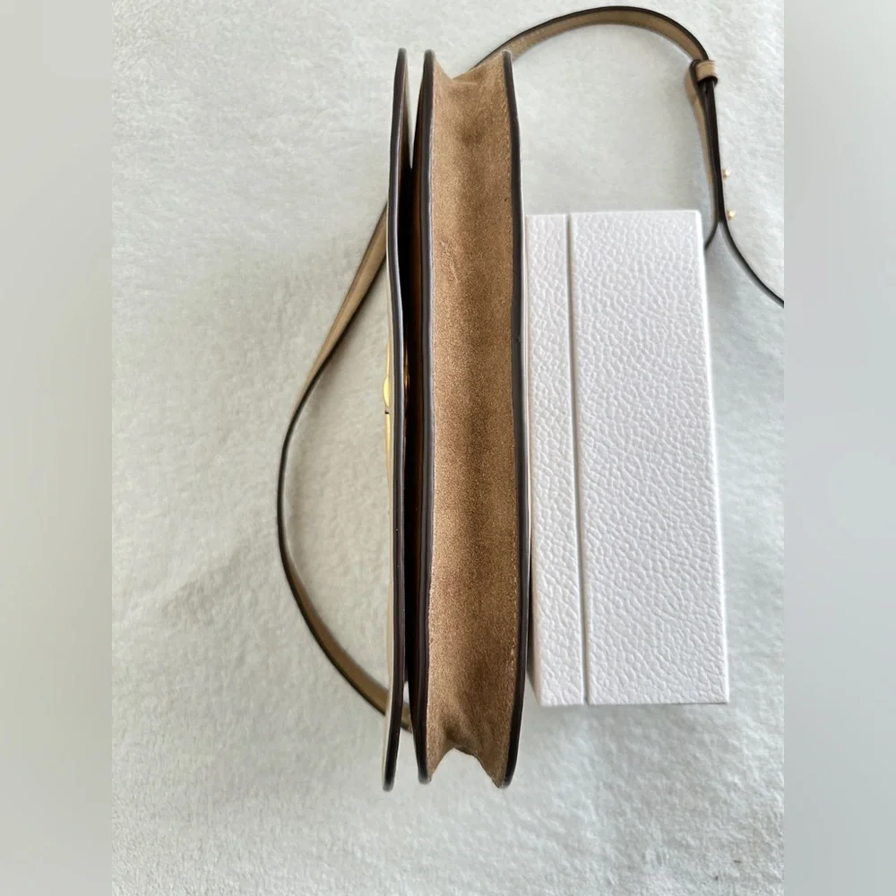 Tory Burch Miller Glazed Leather Clutch‎ bag